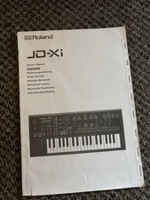 Manual For Roland JDXi