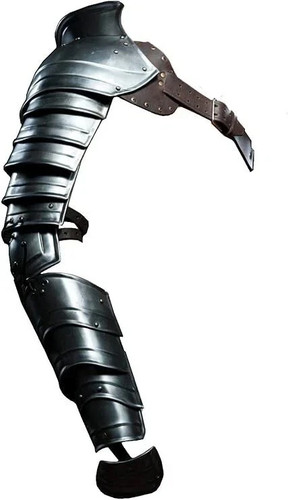 Medieval single pauldron arm - single,