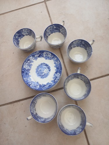 Antique ceramic cup pottery - cup,