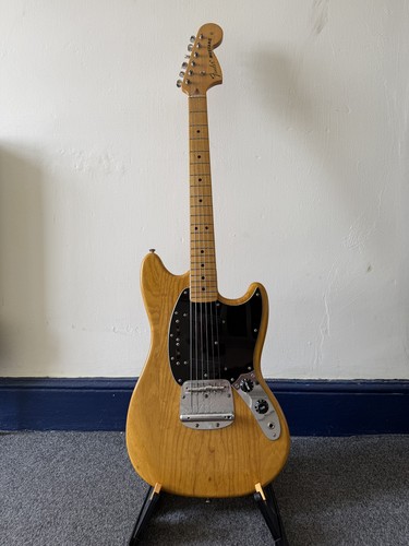 Fender mustang natural - fender,