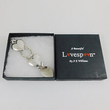 Wedding Lovespoon Solid English Pewter Love Spoon Welsh Design Made in UK LS107
