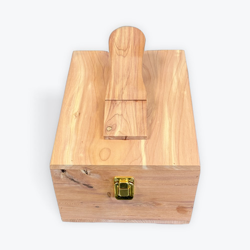 Footrest cedar wood - footrest,