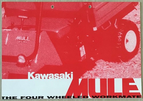Kawasaki mule utility range - kawasaki,