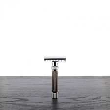 Yaqi Gunmetal & Chrome Adjustable Final Cut Safety Razor