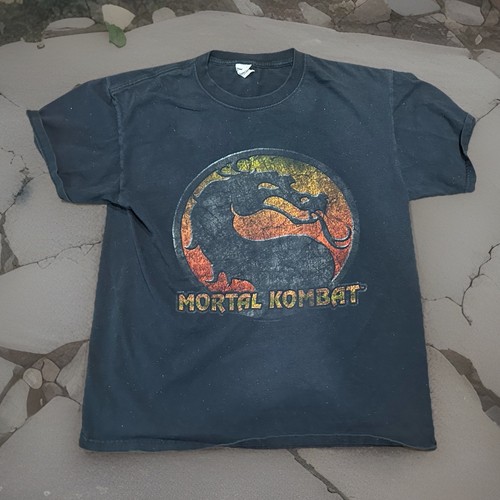 Vintage mortal kombat shirt - t,