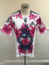 Adidas Stade Francais France Rugby Home 2011-2012 Jersey Shirt Maillot Size L