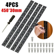 4pcs Stainless Steel Piano Hinge with Screws18 Inch Continuous Boat Hinge