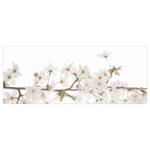Ikea bjorksta white flowers - ,