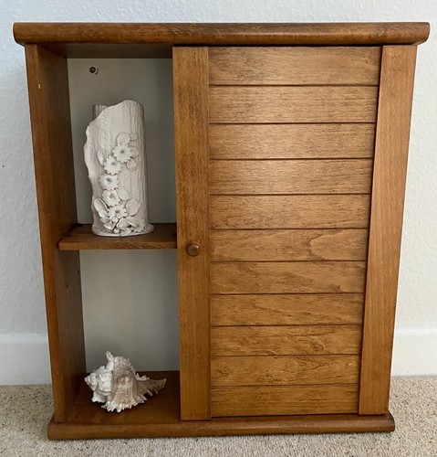 Vintage 1980s teak bathroom - vintage,