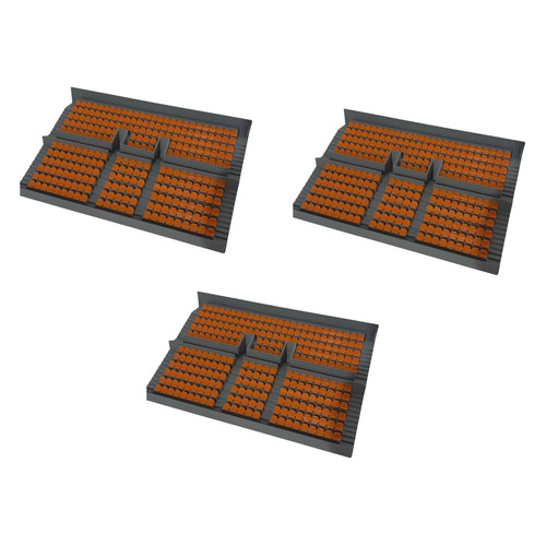 Subbuteo terrace with orange - with,