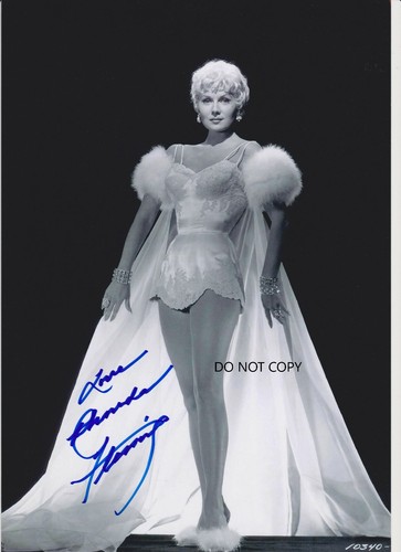 Rhonda fleming autograph - rhonda, fleming,a4