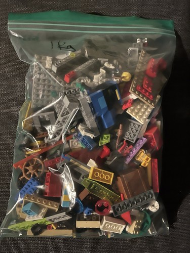 1kg mixed lego bricks job - mixed,