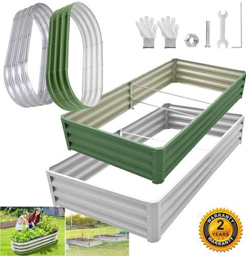 Garden raised bed galvanised - garden,