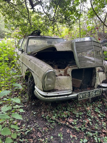 Mercedes w108 stacked - mercedes,