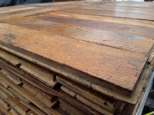 Reclaimed oak parquet 16 - oak,