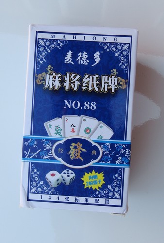 Mahjong card game 144 - mahjong,