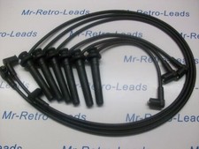BLACK 8MM PERFORMANCE IGNITION LEADS FOR THE MONDEO ST220 MKIII 3.0i V6 24V HT
