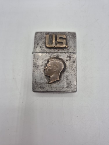 1942 zippo steel - steel, lighter