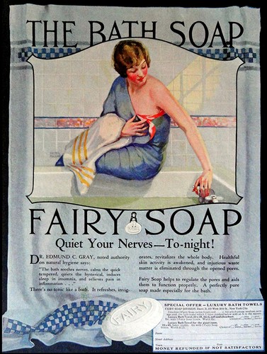 Fairy bath soap retro - soap,, vintage