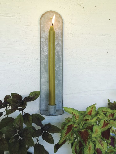 Tall zinc wall sconce - tall,