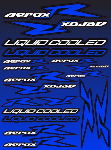 Motorcycle sticker decal - sticker, for