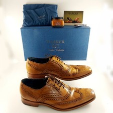 Barker Leather Shoes, Cedar