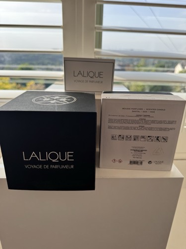 Lalique empty candle - empty, display
