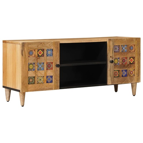 Solid mango wood cabinet - mango, tv