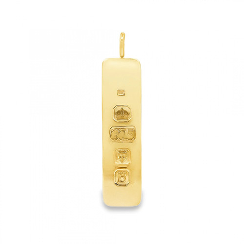 9ct yellow gold plain - yellow,