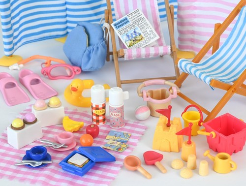 Sylvanian beach accessories - sylvanian,