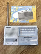 Grundig World Receiver Yacht Boy 218 Radio Stereo Portable + Leaflet Vintage