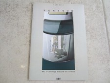 1987 Vauxhall Senator 3.0I 2.5I Sales Brochure