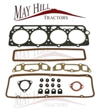 Fordson Major Power Super Major Tractor Top End Head Gasket Set April 1957 >