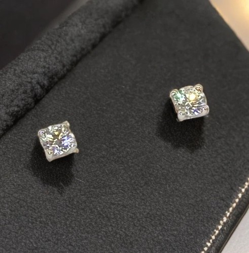 001 diamond earring studs - #001,