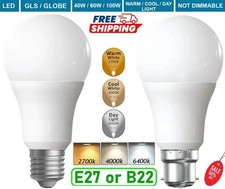 LED GLS LIGHT BULBS 40w 60w