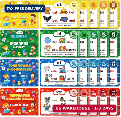 Phonics flash cards sight - flash, cards,