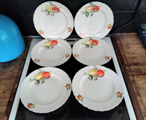 Set art deco hand painted - of, 6