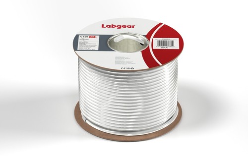 Coax cable 100m labgear - cable, rg6