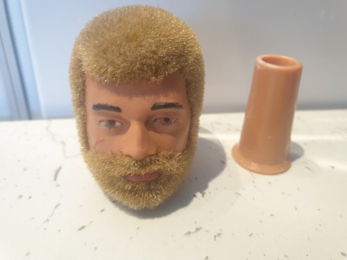 Vintage action man bearded - action,