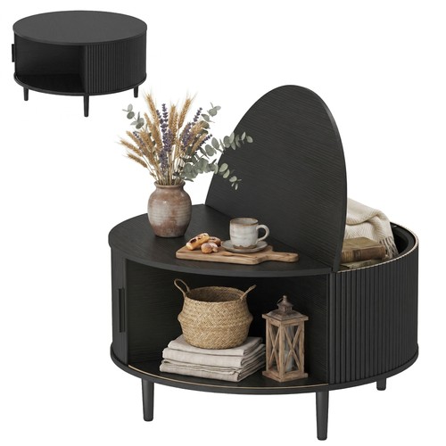 Homcom coffee table - coffee,