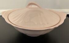 Vintage J & G Meakin Glamour Rosa Covered Dish Soup Tureen Pink Made in England
