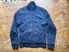 MENS LACOSTE GREY QUILTED