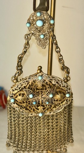 Antique 800 silver vermeil - 800,