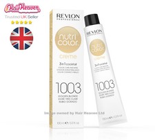 Revlon Professional Nutri Color Creme 1003 Golden Blonde 100ml TUBE 3 in1 Colour