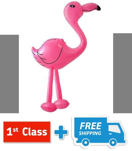 Inflatable pink flamingo party - pink,