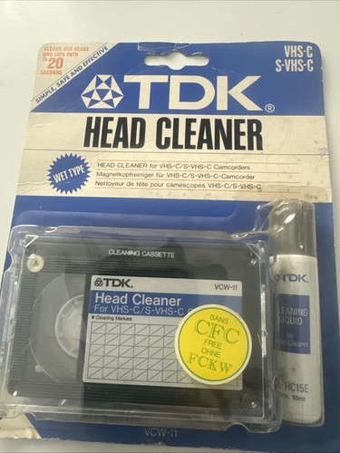 Tdk vhs - vhs-c, /s-vhs-c