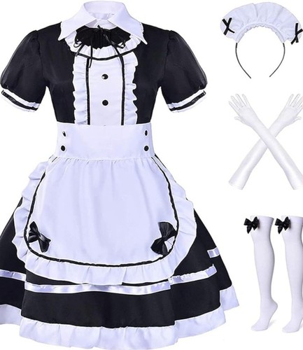 Outfit fake collar french maid - collar,