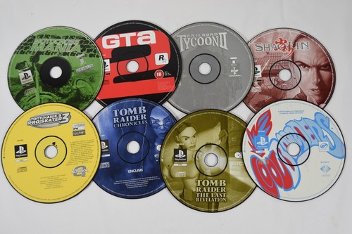 Sony ps1 disc only games - ps1,