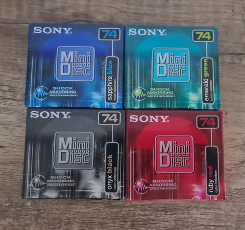 Sony colour minidiscs - 4,
