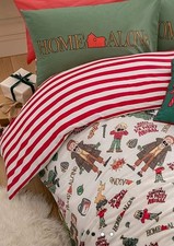 DISNEY HOME ALONE REVERSIBLE KING DUVET COVER SET CHRISTMAS RARE COLLECTION 